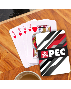 Full Color Custom Back Poker Size Playing Cards